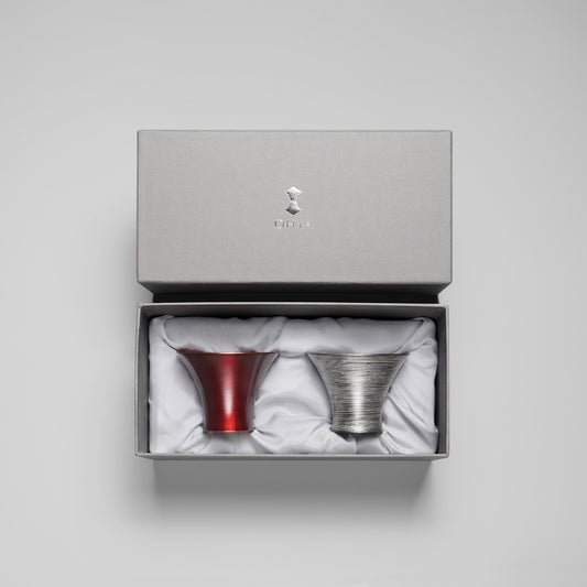 猪口 URUSHI 夕景・風雪ペアセット